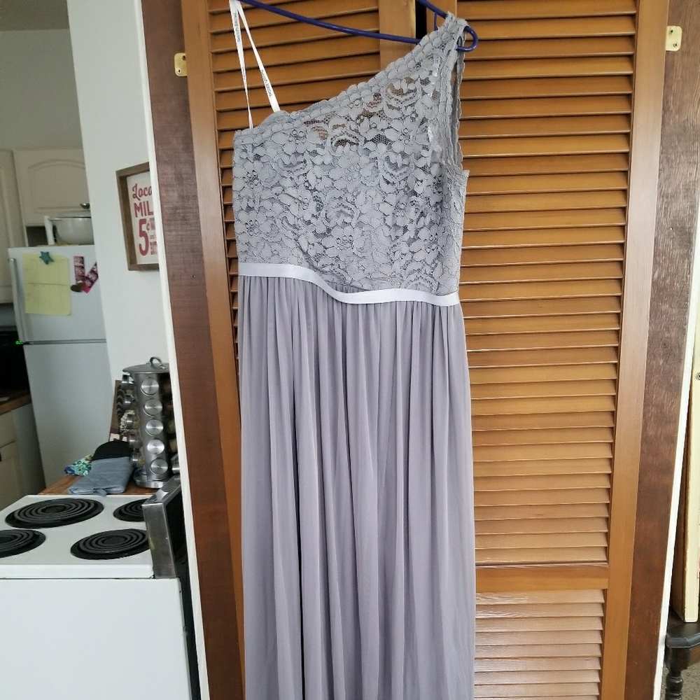 Floor length prom dress